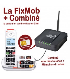 La FixMob + Siwissvoice 8155 et 5155